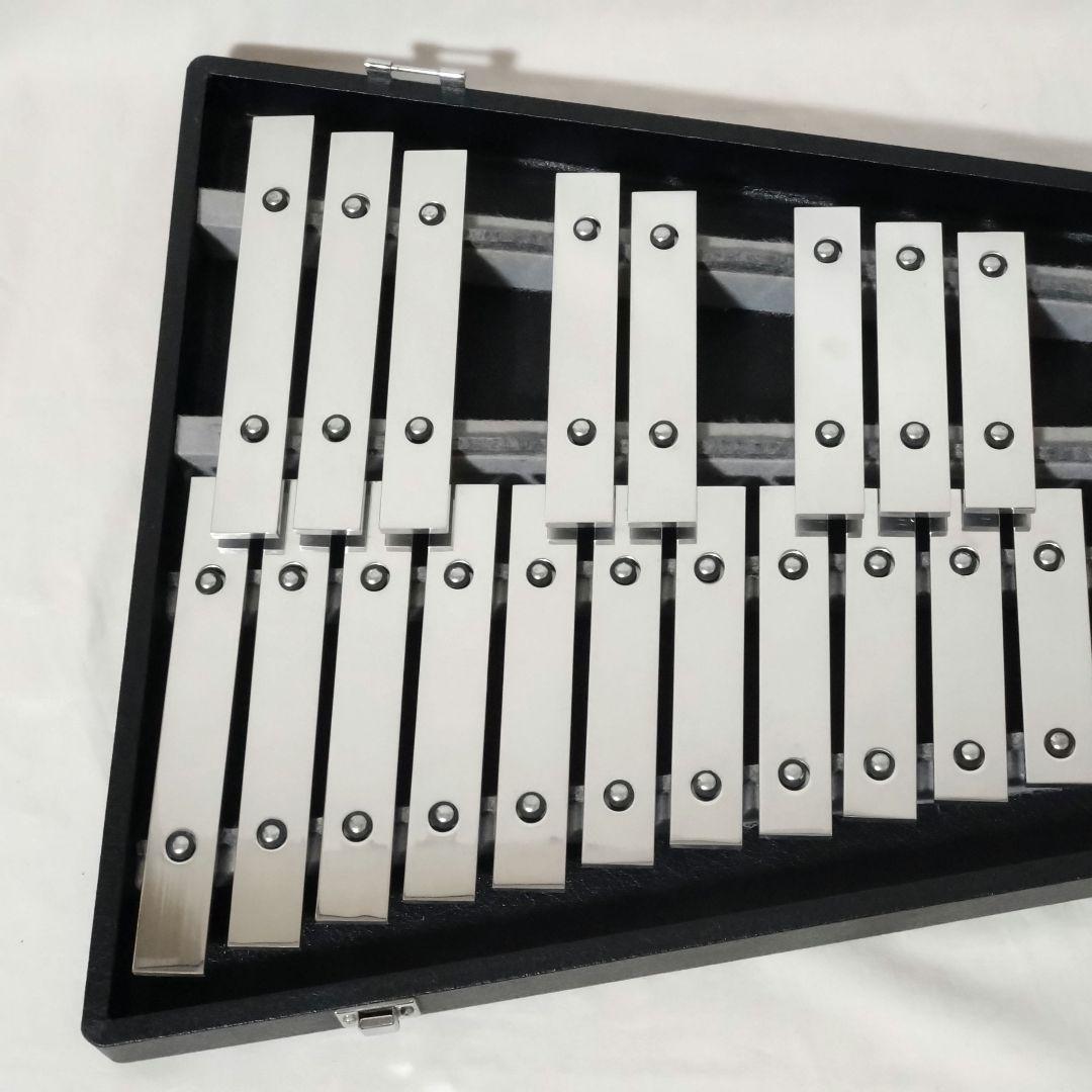 KAWAI　グロッケン　鉄琴　32音　ハードケース付き　河合楽器　カワイ