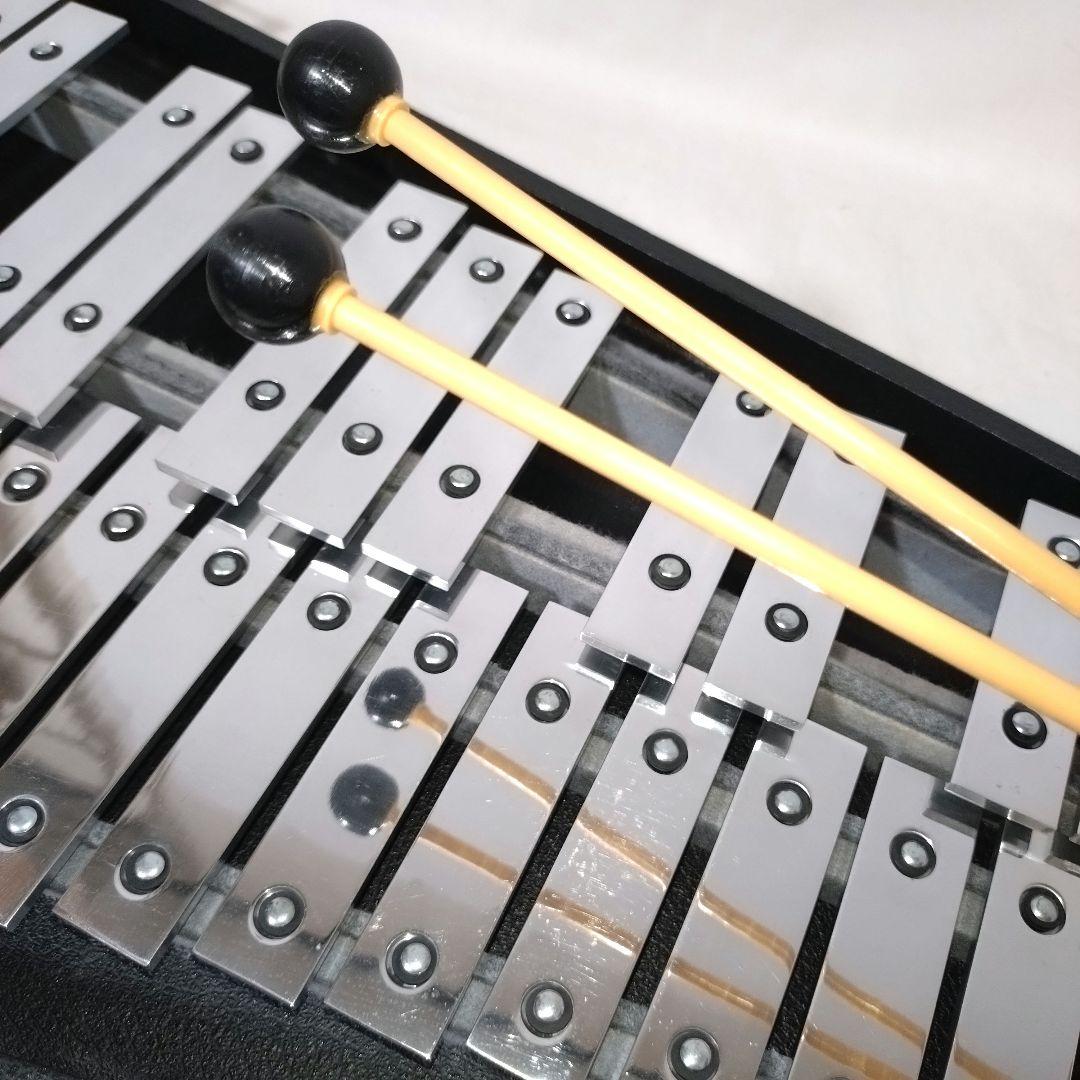 KAWAI　グロッケン　鉄琴　32音　ハードケース付き　河合楽器　カワイ