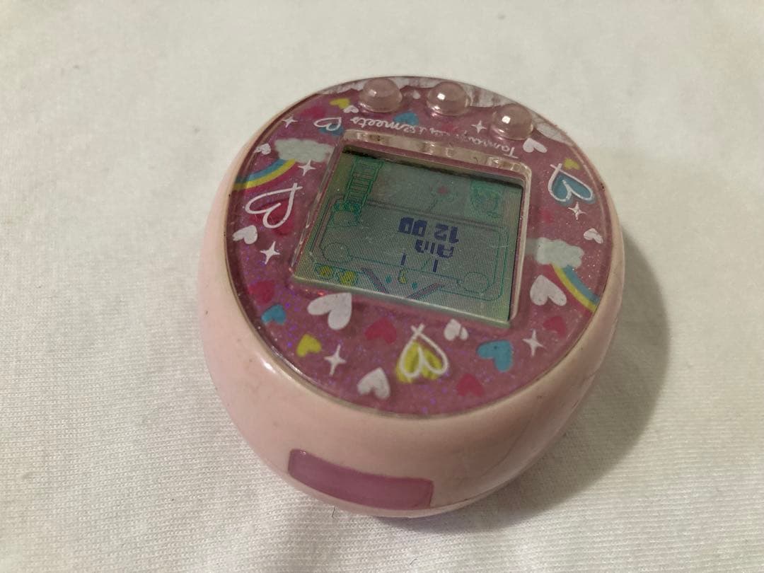 Tamagotchi Meets ピンク ハートデザイン　たまごっちみーつ