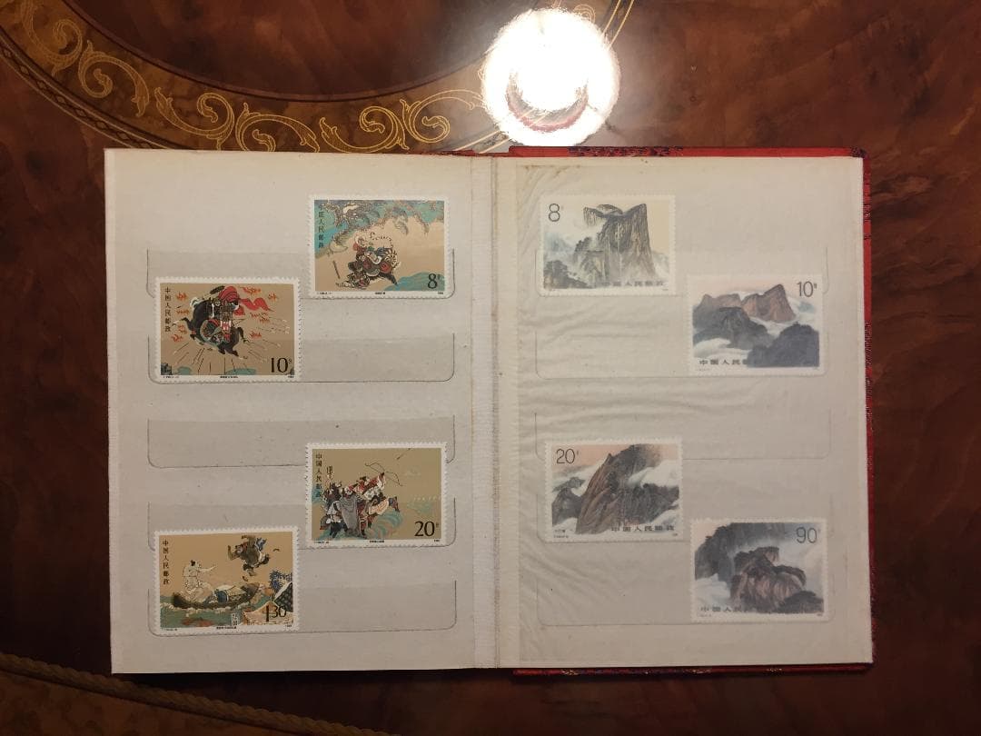 新品未使用中国切手・全種類シリーズ揃い・1986年～1991年発行・合計102枚