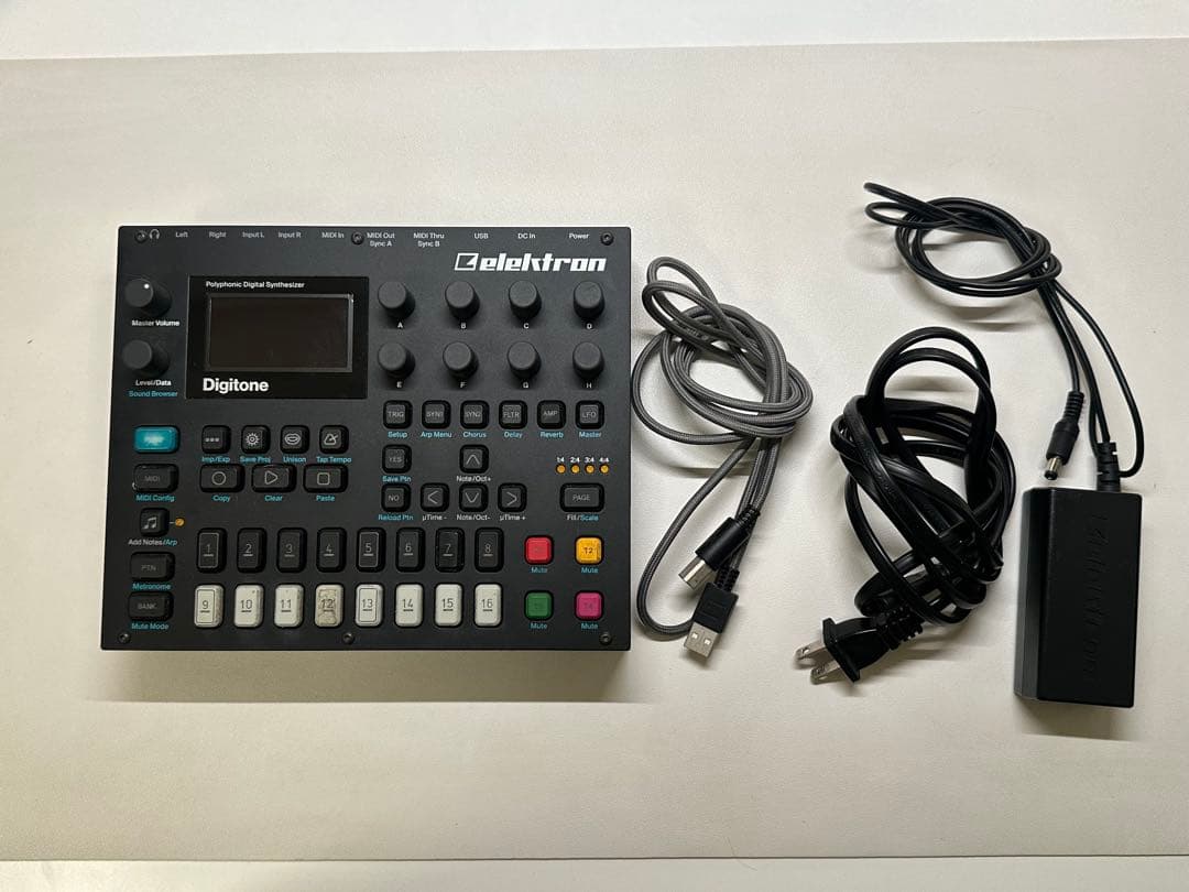 Elektron Digitone ポリフォニックシンセサイザー　おまけ付き