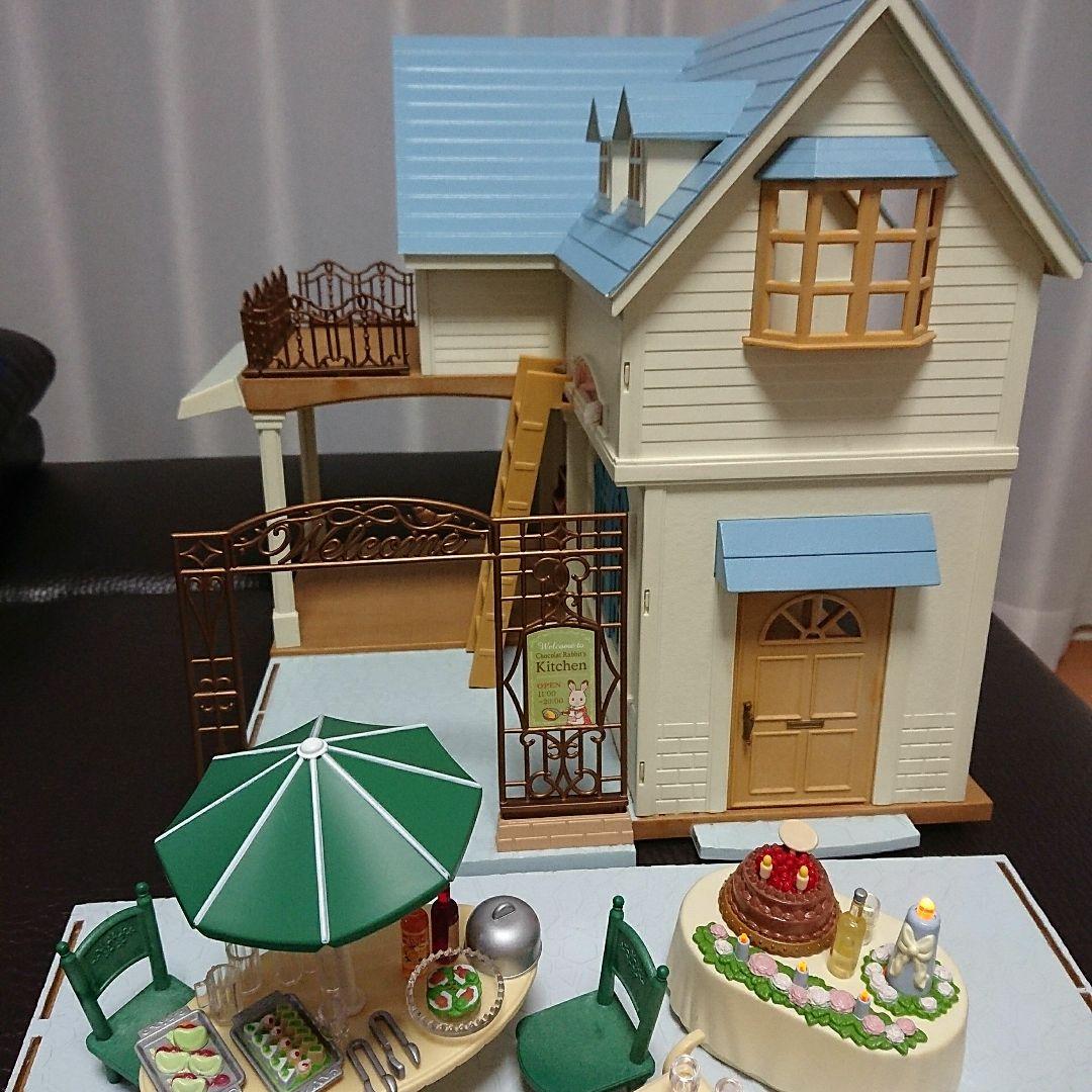 シルバニア＊お家はすてきなあこがれのお店～スペシャルパーティーセット&ガーデン