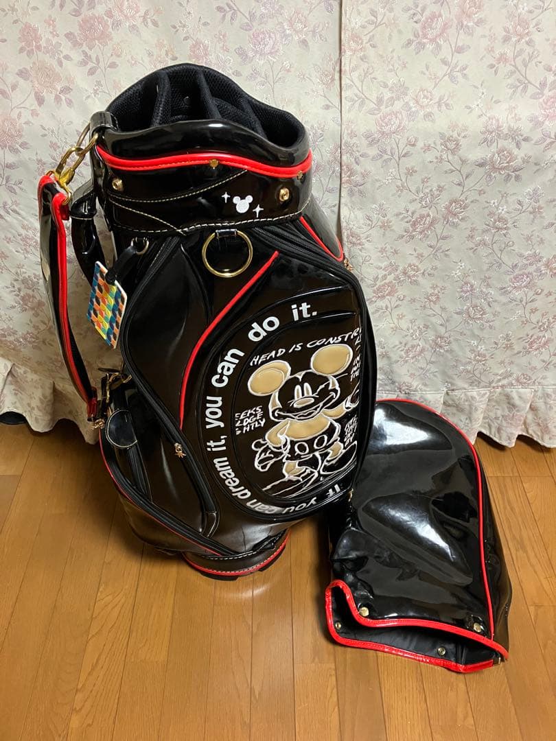 ディズニー　ミッキーマウス ミニーマウス　キャディバッグ　レア 希少　記念モデル