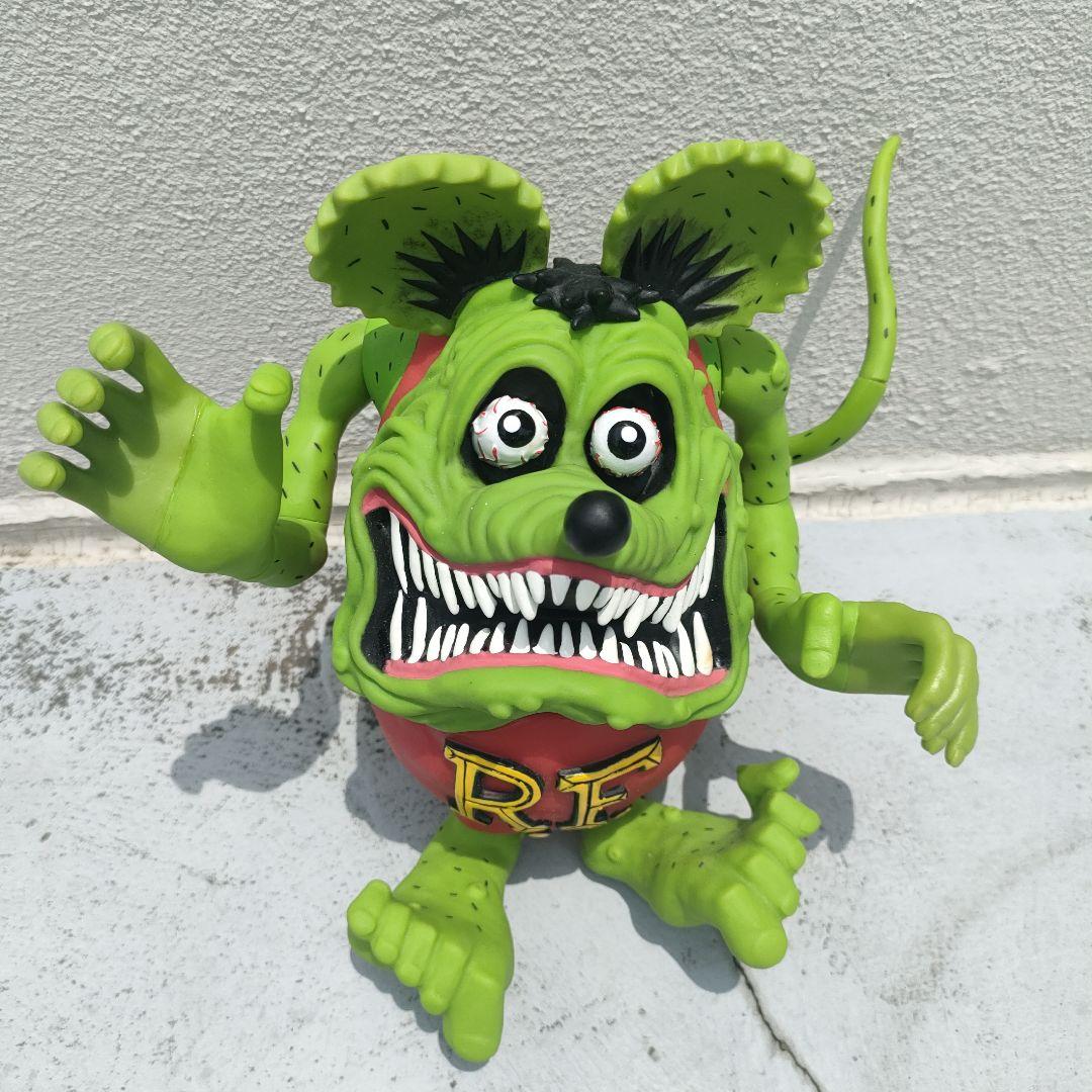 Rat Fink ソフビ エド・ロス MOONEYES