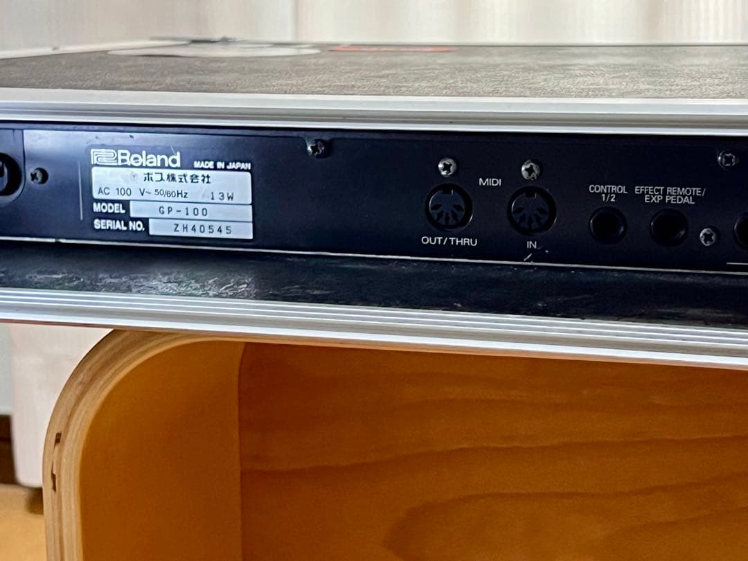 Roland GP-100 プリアンプ ジャンク 液晶飛びあり 出音OK