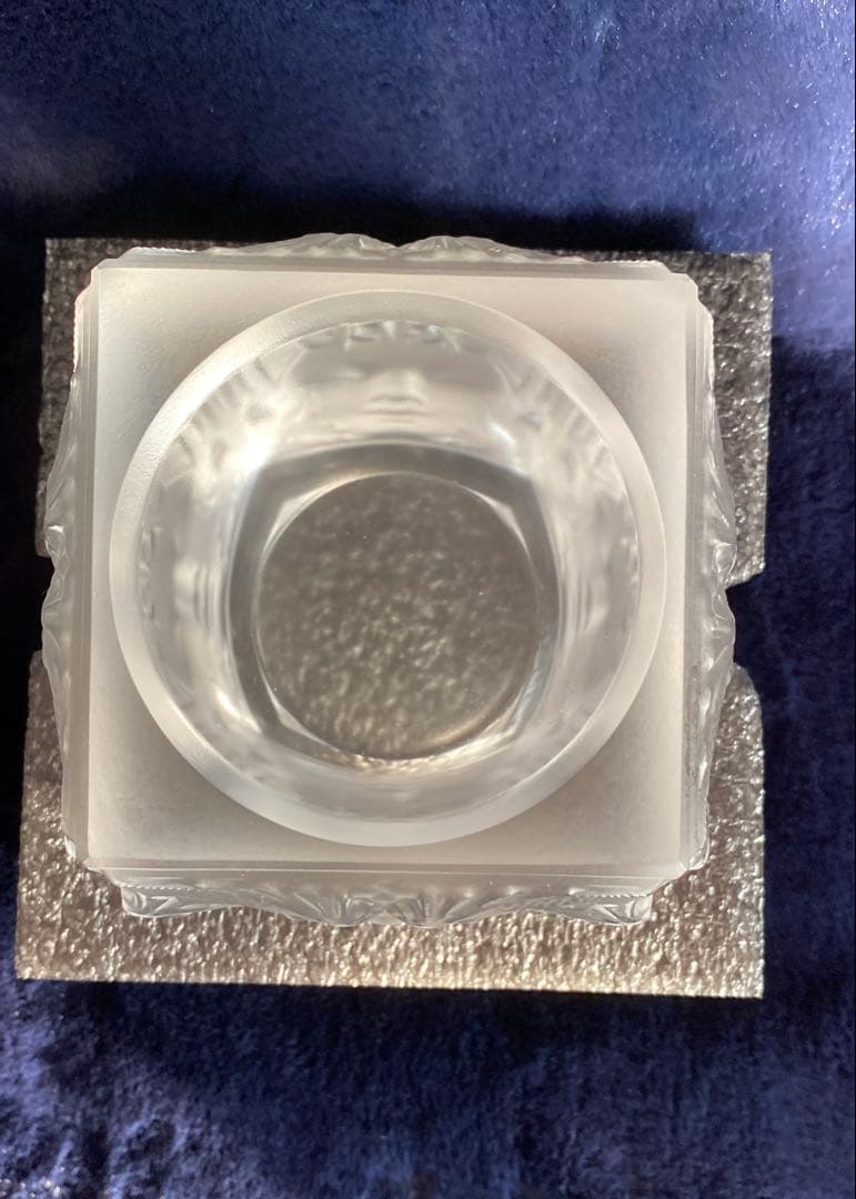 LALIQUE ラリック マスクド ファム キャンドル ホルダー