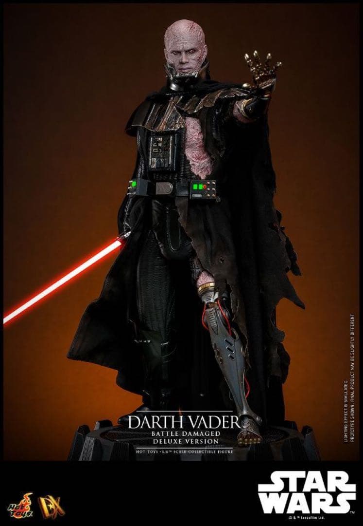 ホットトイズDX45b スター・ウォーズダース・ベイダーバトルダメージボーナス付