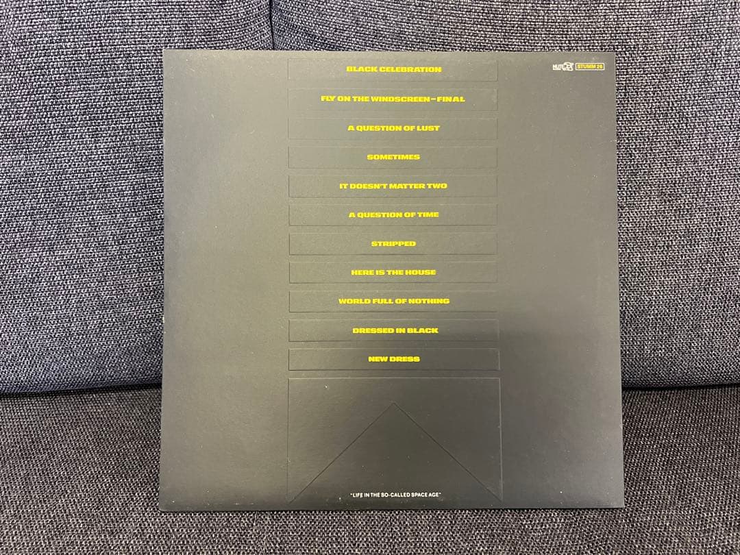 Depeche Mode ブラック・セレブレーション LP洋楽P-13279