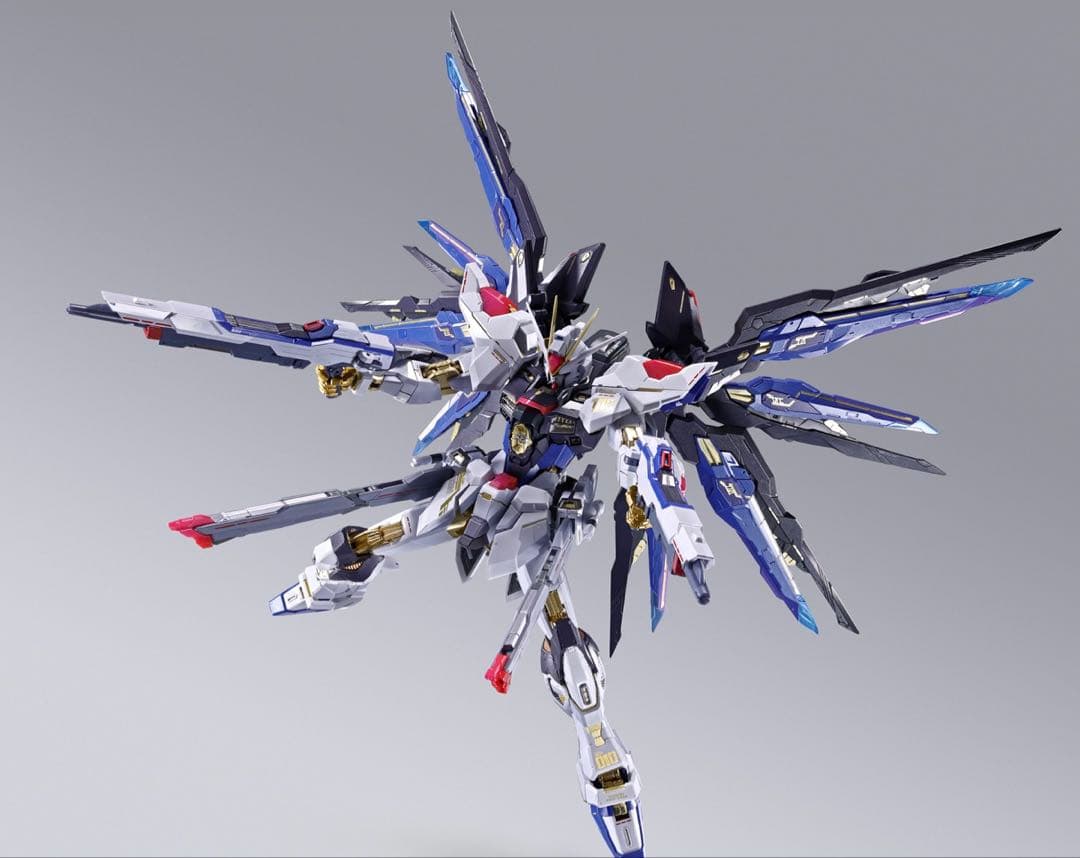 L BUILDストライクフリーダムガンダム& 光の翼セット
