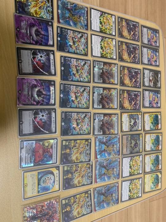 デュエマ引退品　デッキ6個　作りかけ1個