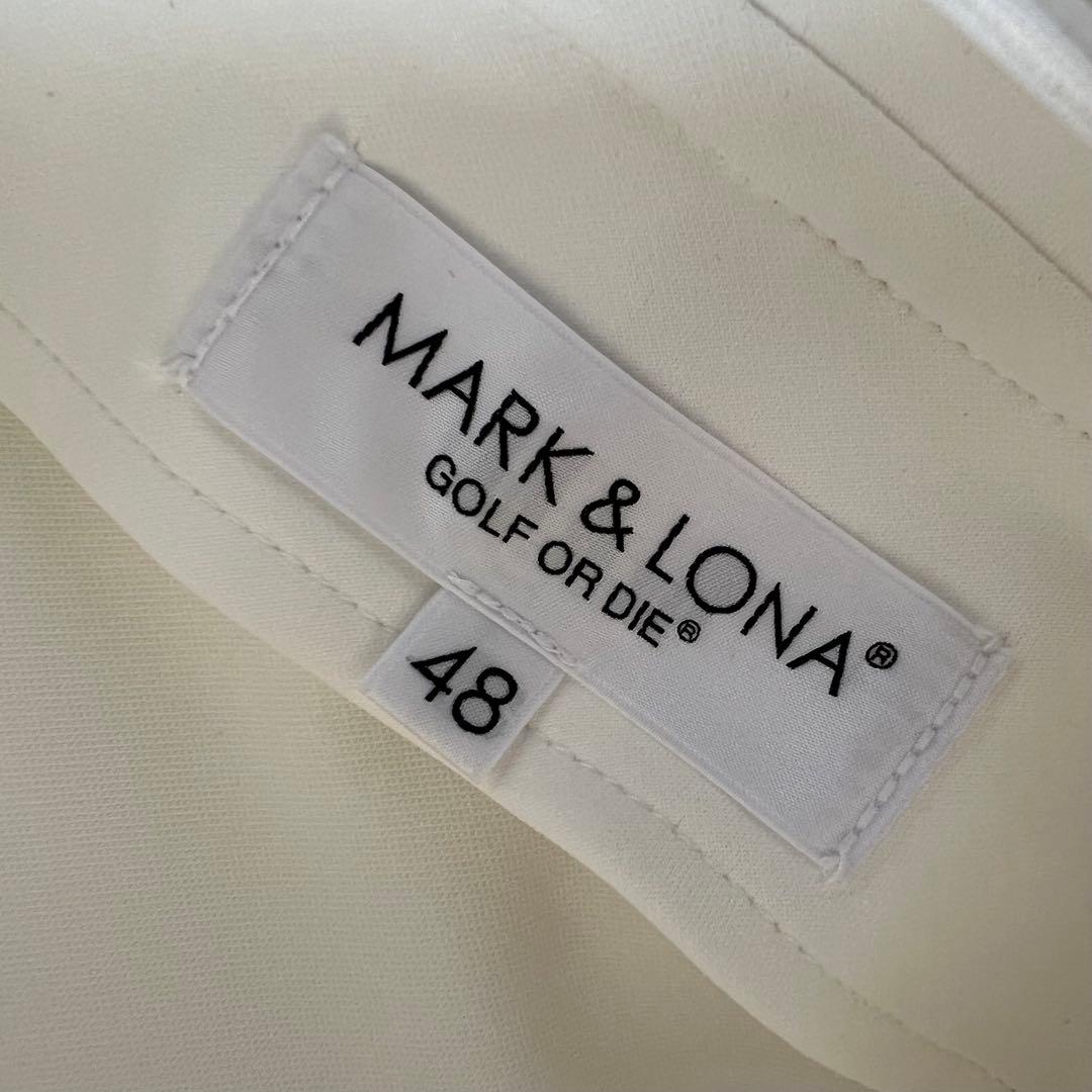 MARK&LONA マークアンドロナ　トラックジャケット　メンズ　サイドロゴ　L