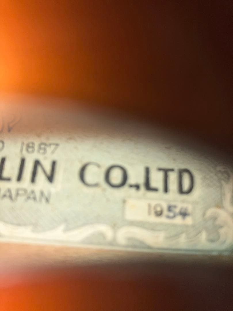 72年前の鈴木バイオリン製造　4/4サイズ No.17