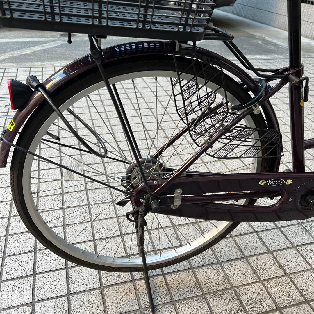 ★東京台東区 引取り限定★美品★ママチャリ　26㌅　自転車　カゴ付き