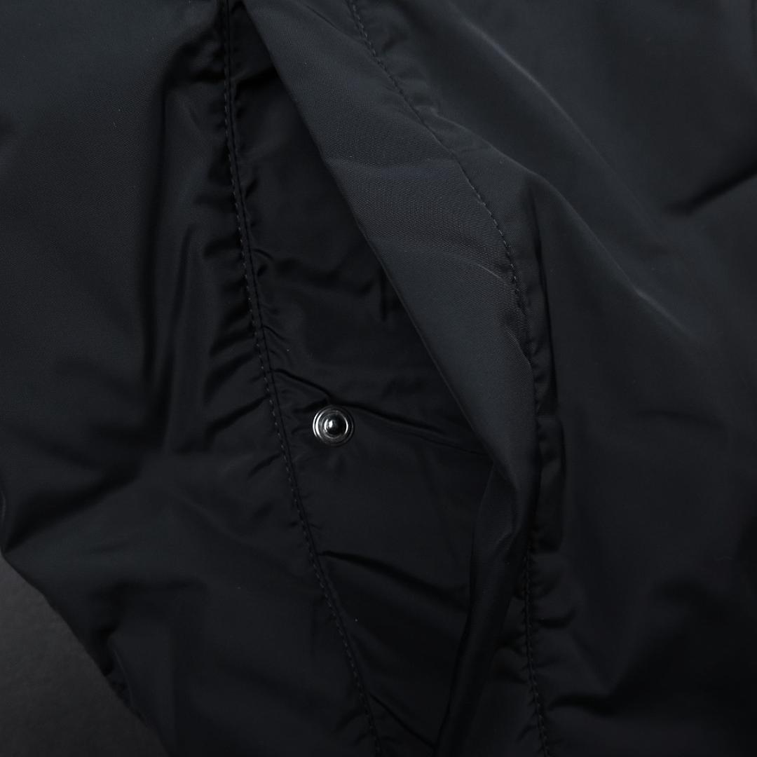 アダバット ADABAT NAVY 撥水 ジェットブラック ダウンベスト 黒 S