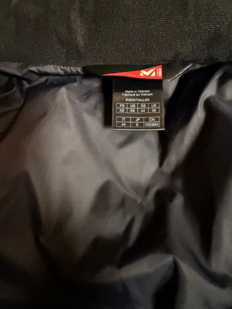 【美品】Millet ダウンジャケットとスキー用パンツセット