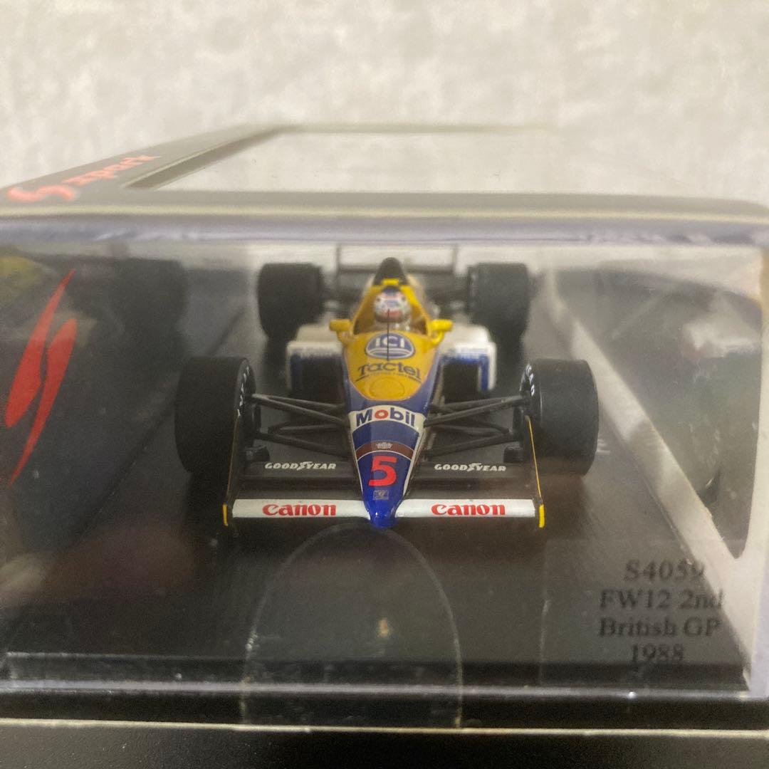 F1 スパーク ウィリアムズ FW12 2nd ナイジェル マンセル