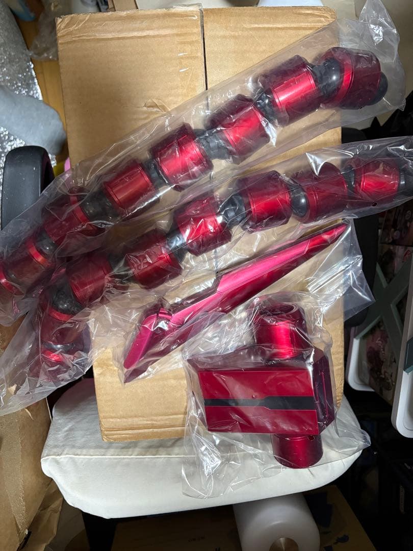 シャア専用ザクII ヘッド フィギア　メタリックレッド塗装