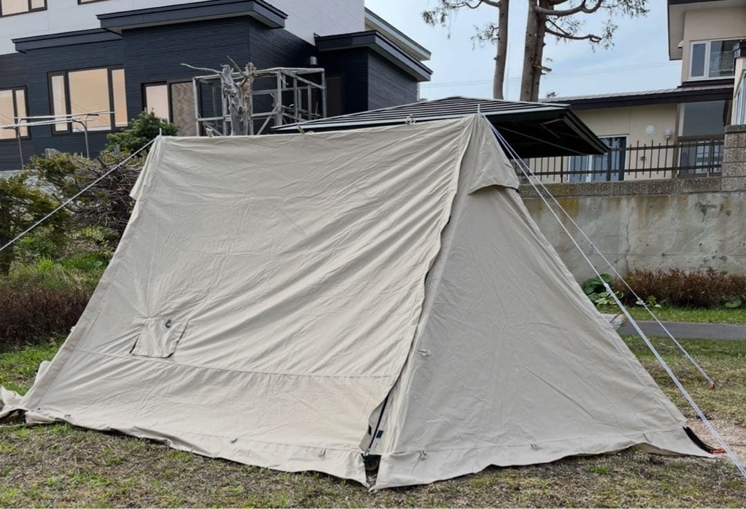 FUTUREFOX FOX-BASE EVO TC カーキ　メッシュ付前幕セット