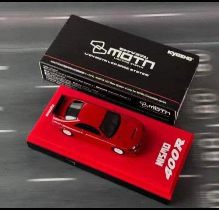 京商1/64　NISMO400R　MOTN SYSTEM2台セット海外ストア限定