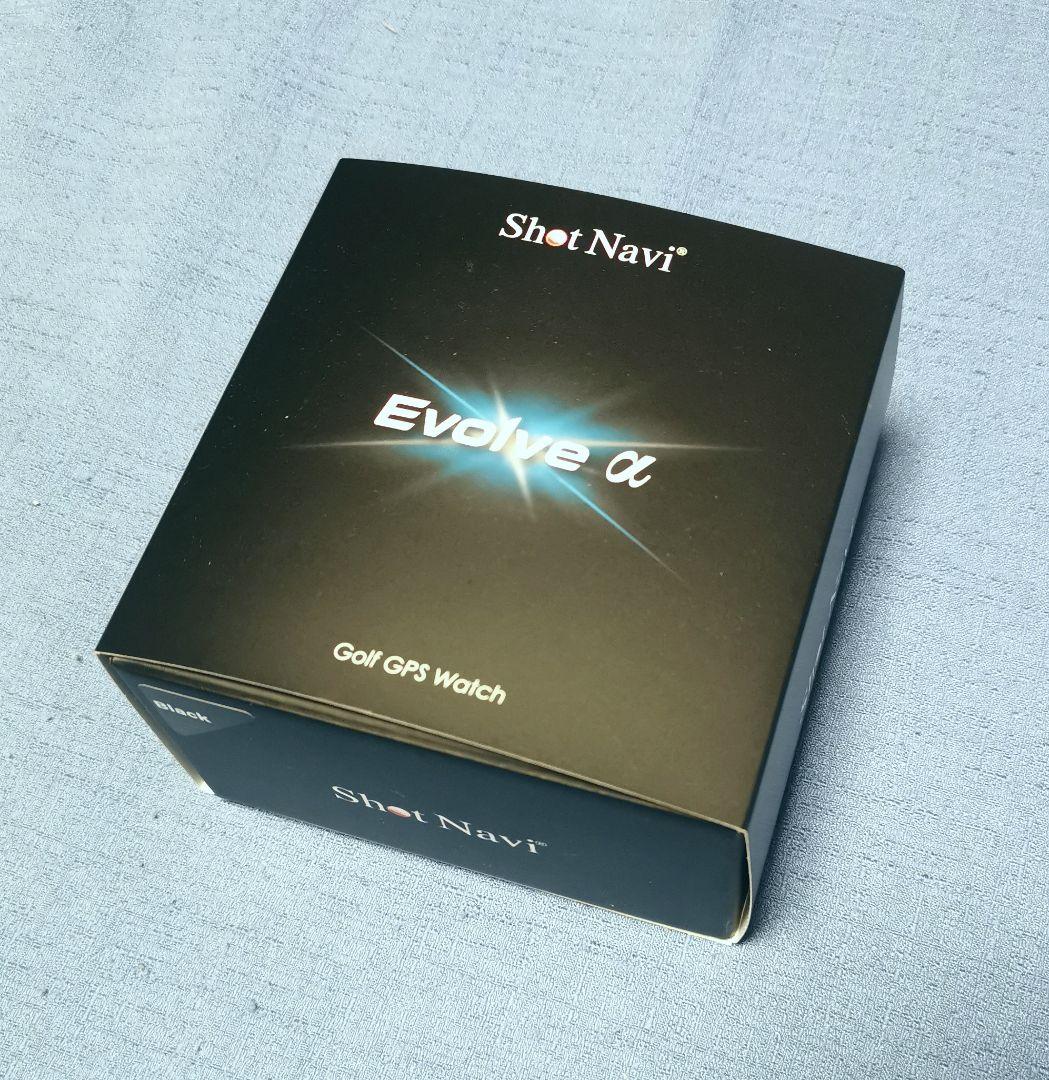 【新品未使用】ショットナビ Evolve α ゴルフGPSナビ