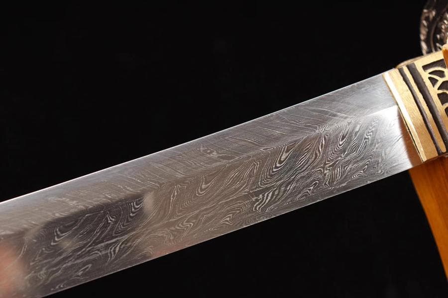 【武士一銀獅玄羽】 日本刀 模造刀 居合刀 武士道 武蔵 鑑賞用 手鍛造打