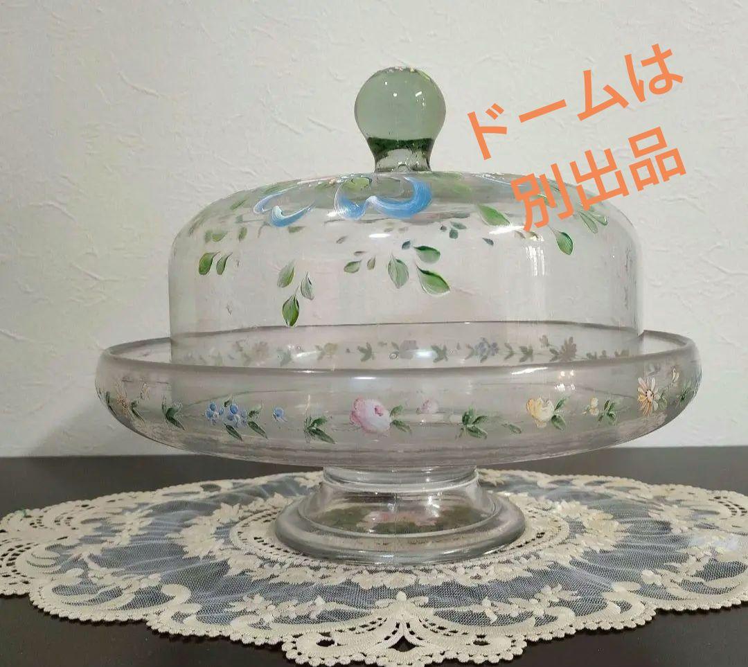 8635:Antique・イマン好き!いにしえ✨英国からのゲスト♡硝子コンポート