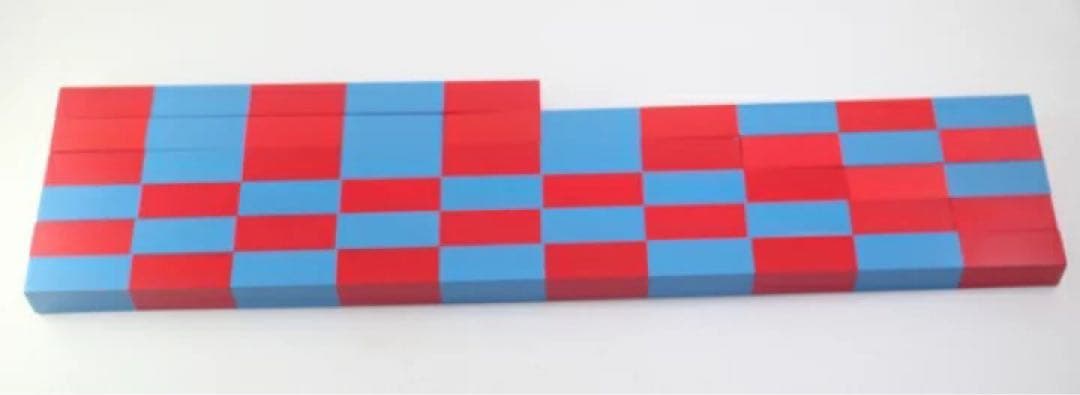 モンテッソーリ　算数棒 ♪小50cm♪　Montessori