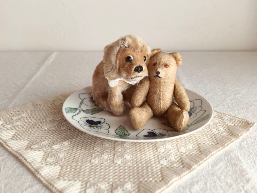 * vintage dogl ❀ きょとんとしたお顔が 可愛い ワンちゃん