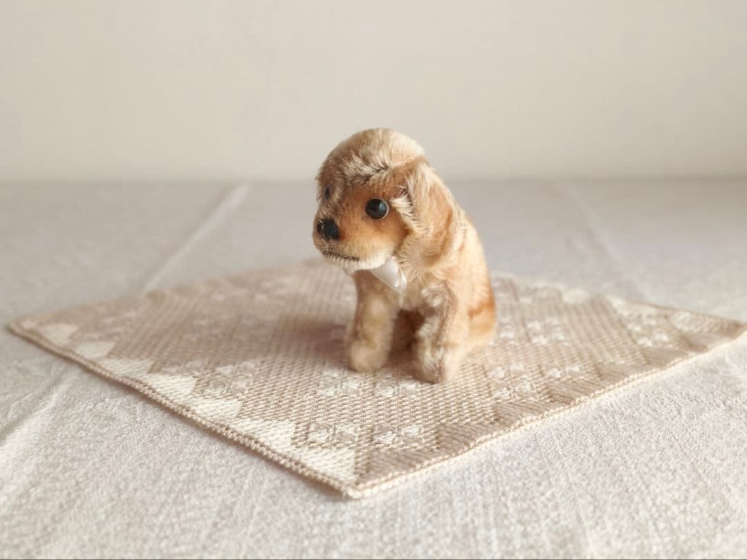 * vintage dogl ❀ きょとんとしたお顔が 可愛い ワンちゃん