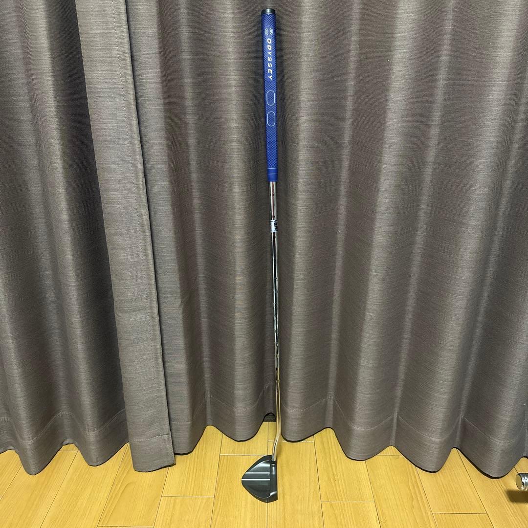 ODYSSEY マレット型パター 青