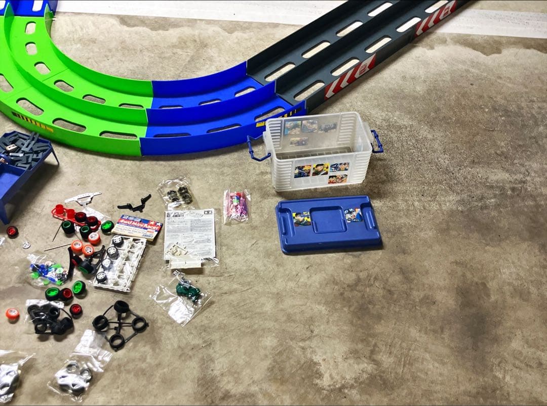 こ*こ様 ミニ四駆　 オーバルホームサーキット　バンクアプローチ　ラップタイマー