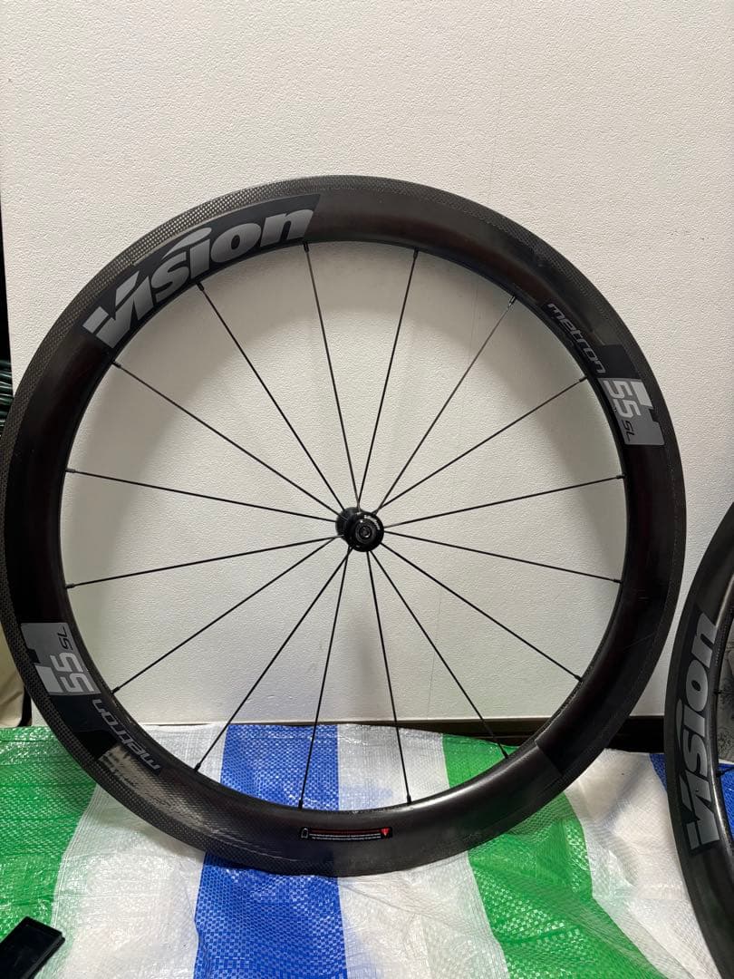 Vision metron 55SL リム カーボンホイール前後セット