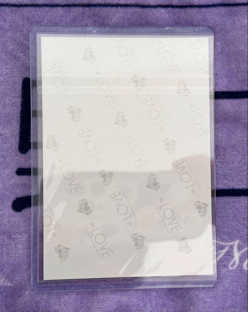ら*う様 =LOVE 佐々木舞香 呪って呪って 生写真 直筆