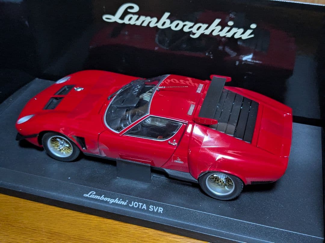 京商 1/18 ランボルギーニ イオタ SVR ≪レッド≫