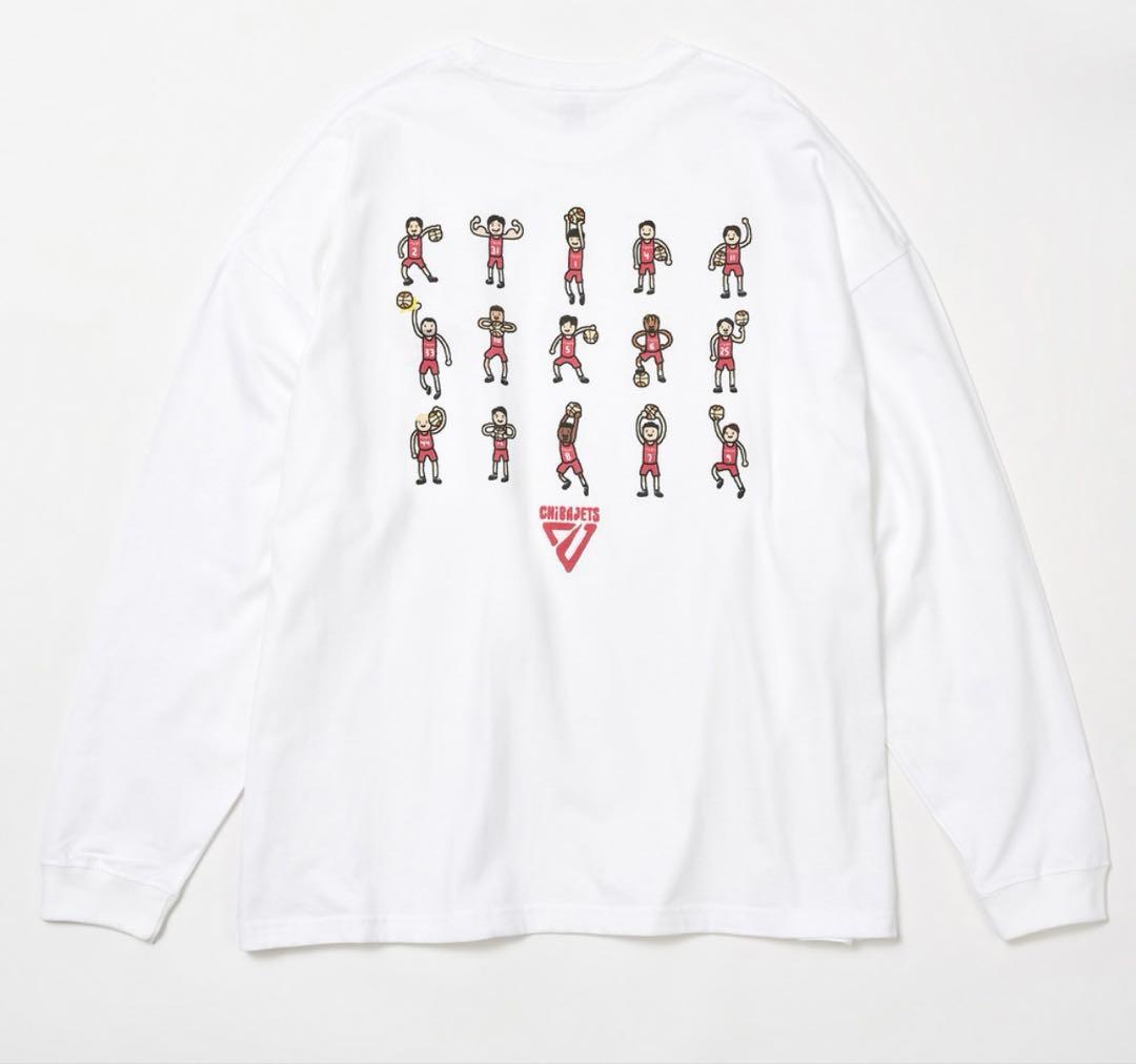 CHIBAJETS×NBA PAINT ビッグシルエットロングTシャツ　XL