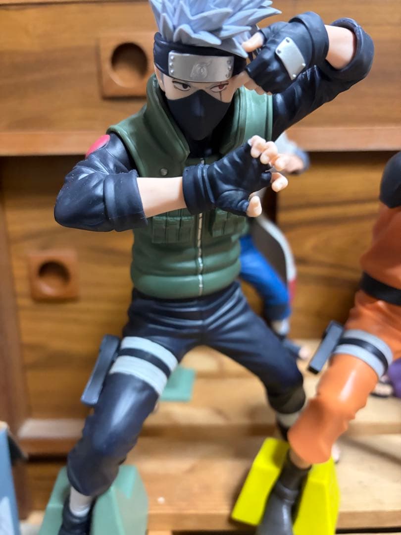NRUTO grandista フィギュア5体セット