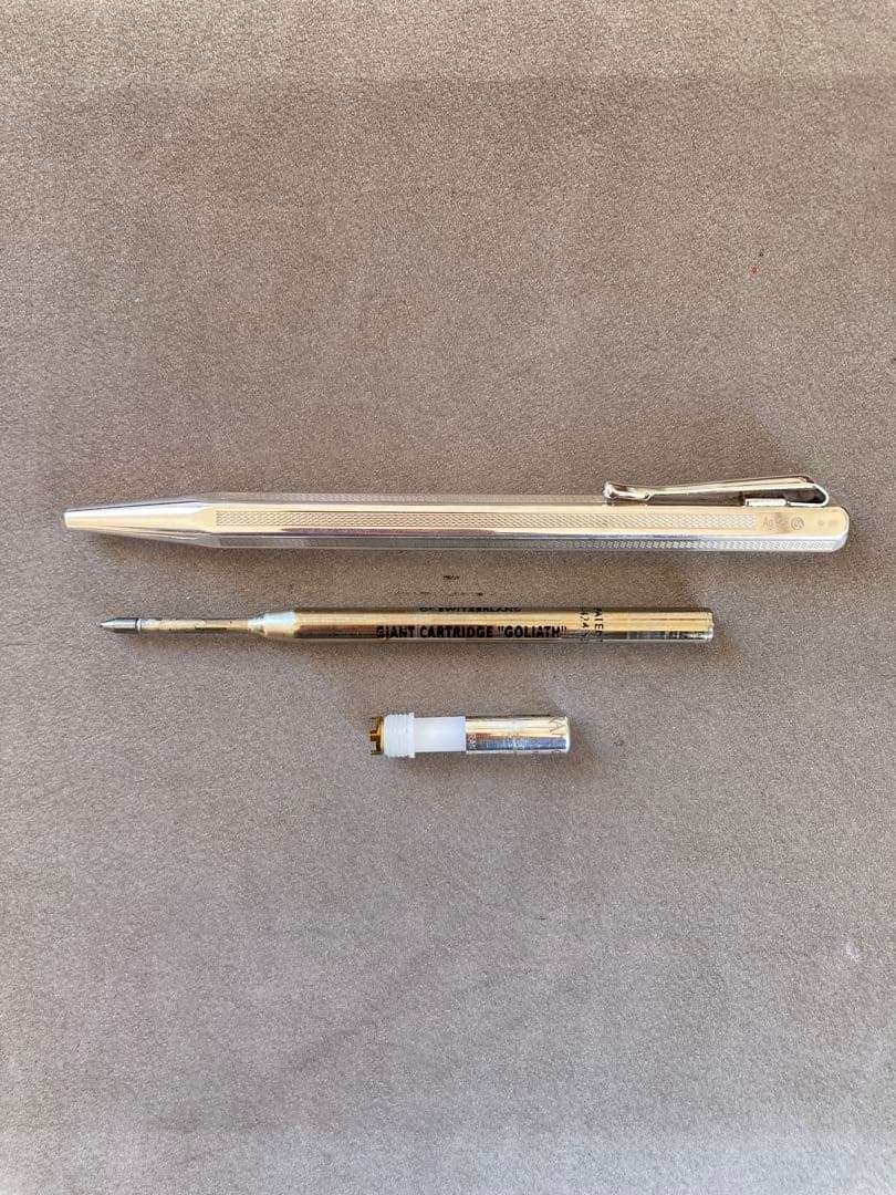 カランダッシュ　グレンドージュ　ボールペン　シルバー925