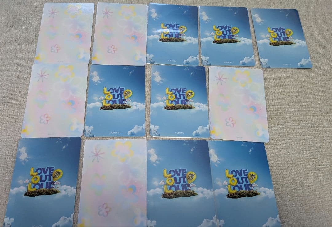 GMM トレカ　１枚600円　カード