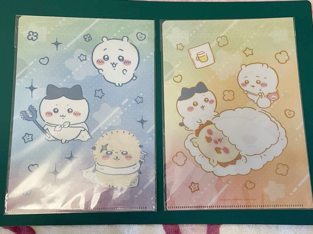 ちいかわ　るんるんお菓子ファイルパック　コンプセット