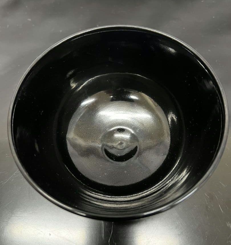 黒仁清写 雛文 茶碗 手塚桐鳳 茶道具