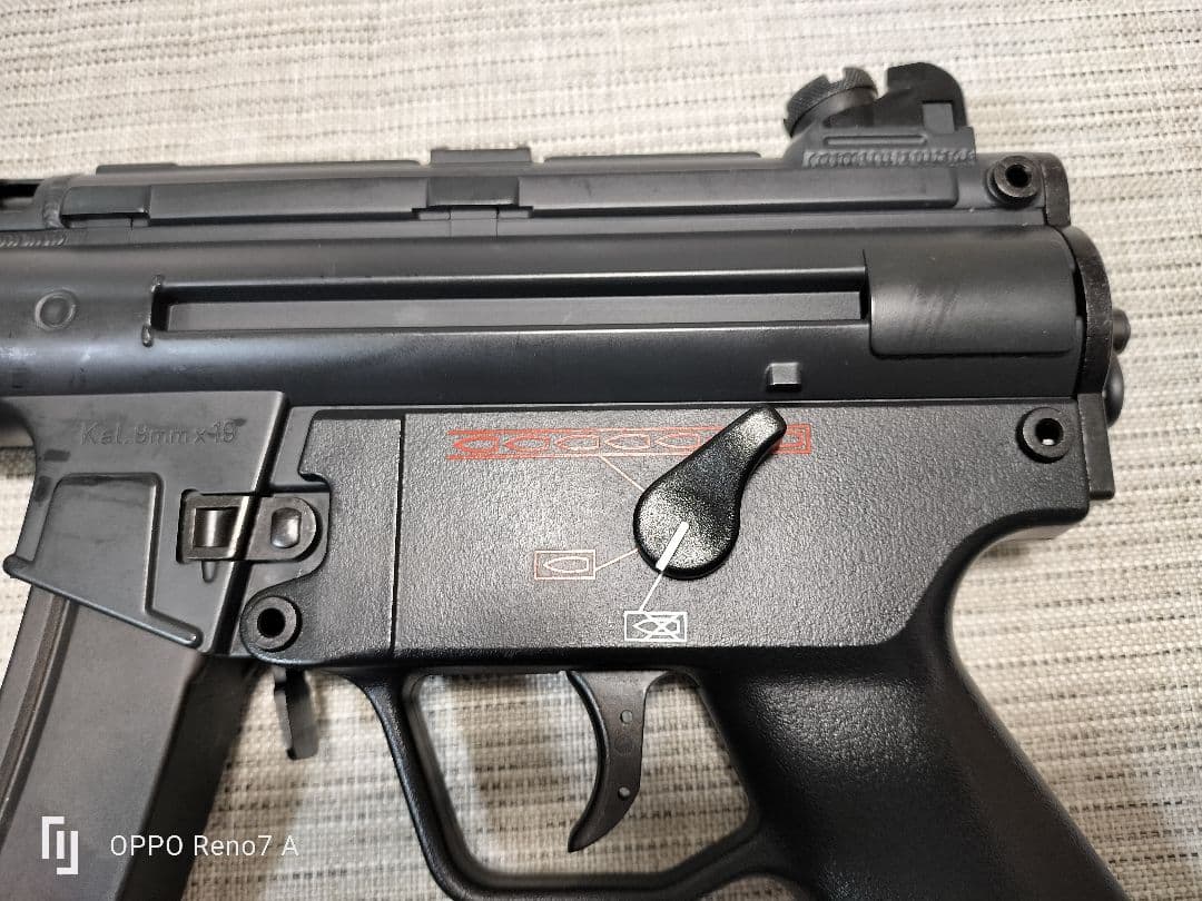 ゆきかぜ【絶版品】マルゼン　MP5A4 クルツ　ガスブローバック