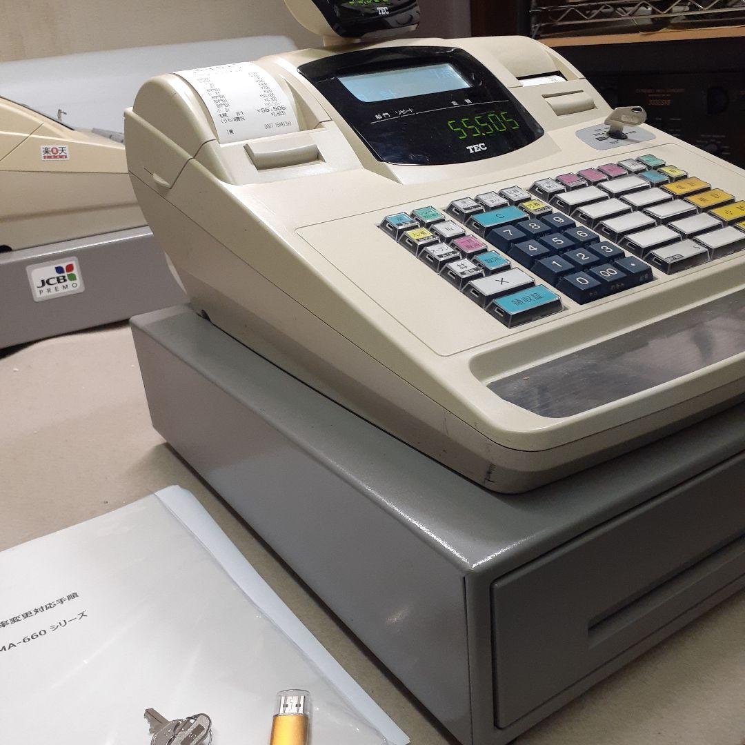 東芝 TEC MA-660 レジスター TOSHIBA 東芝テック