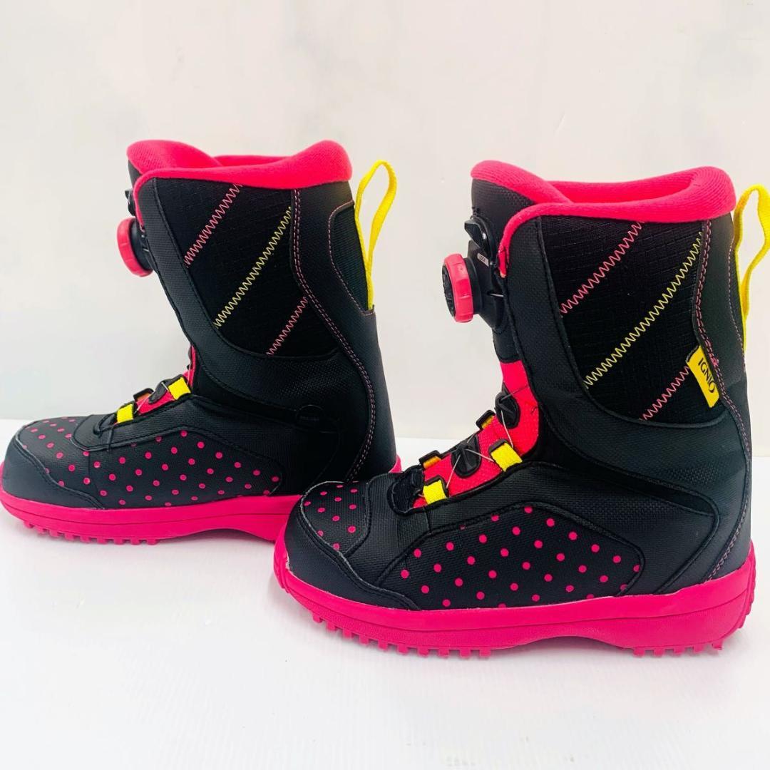 【美品】IGNIO VOLTAGE BOA スノーボード ブーツ 23〜23.5