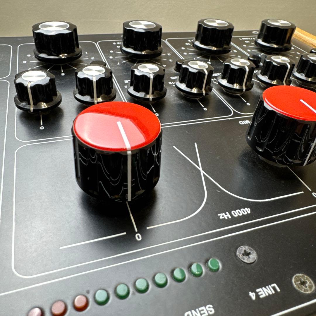 希少E&S DJR-400FX 名機ロータリーミキサー 赤GSAノブ 木製パネル