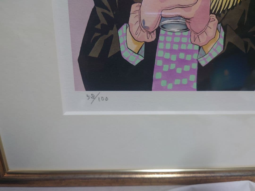 超希少品　BLEACH 久保帯人先生 直筆サイン入り複製原画シリアルナンバー入り