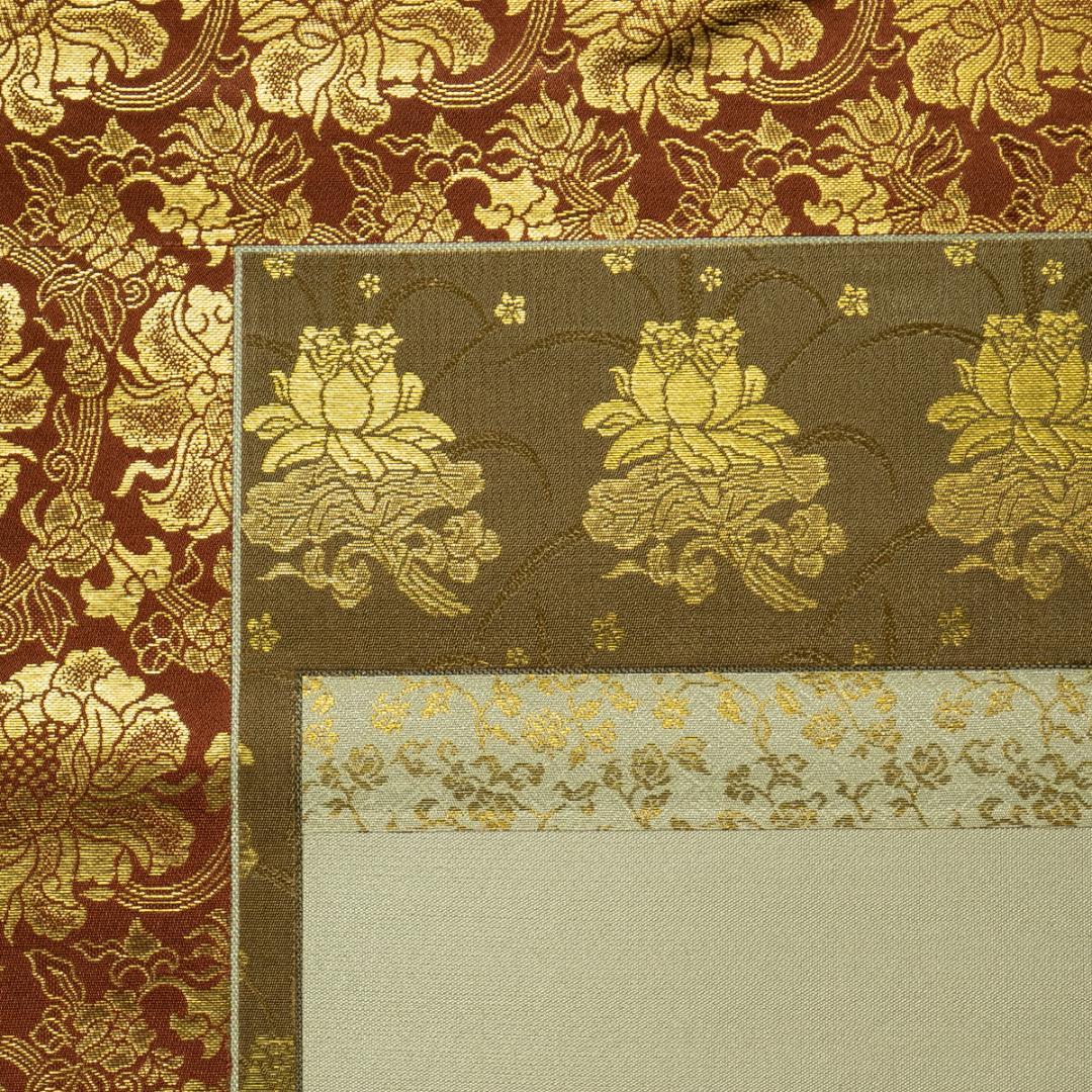 掛軸-1765　吉祥天立像　浄瑠璃寺　刺繍作品　重要文化財　真言律宗小田原山