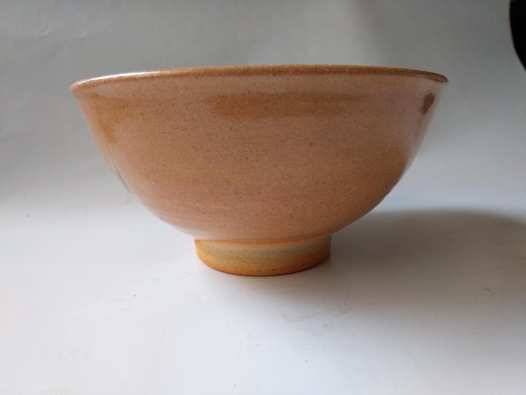 唐津焼 中里嘉孝 作 絵唐津 茶碗 共箱 共布 栞 茶道具 抹茶碗 新品 未使用
