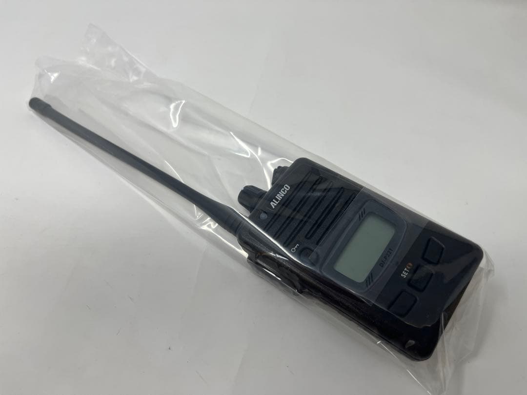 【新品】ALINCO DJ-P221LA 4台セット【未使用】