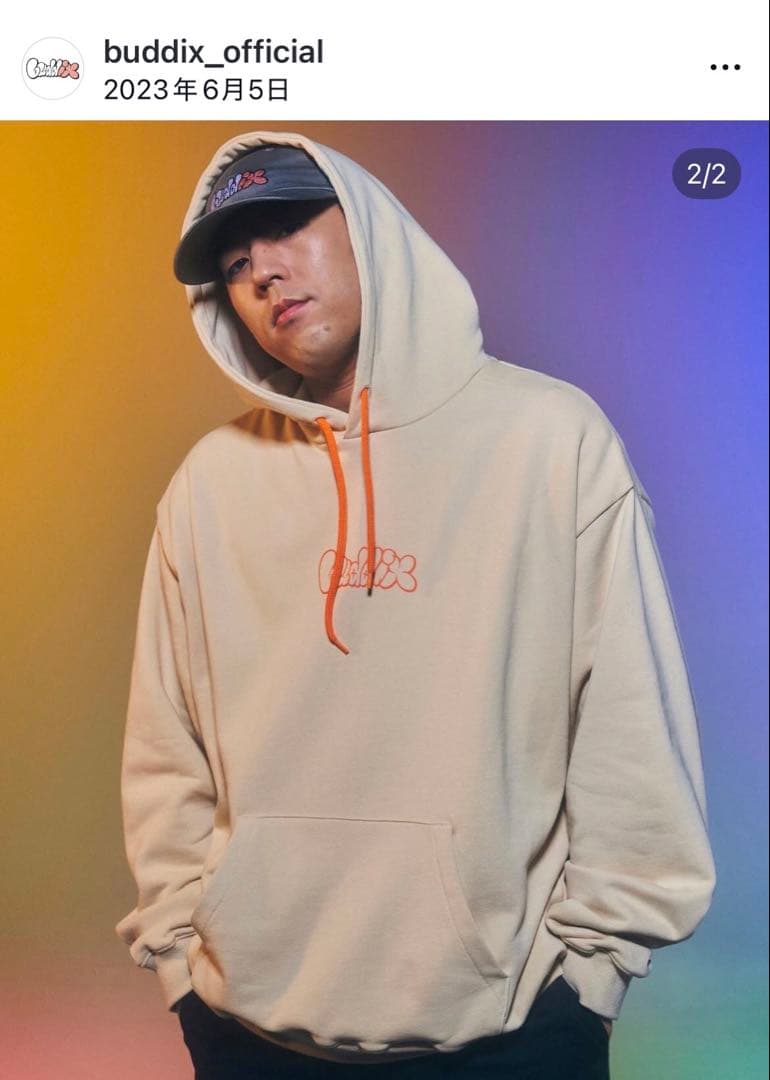 ☆美品 buddix FANTASTICS バディ パーカー XL 試着のみ