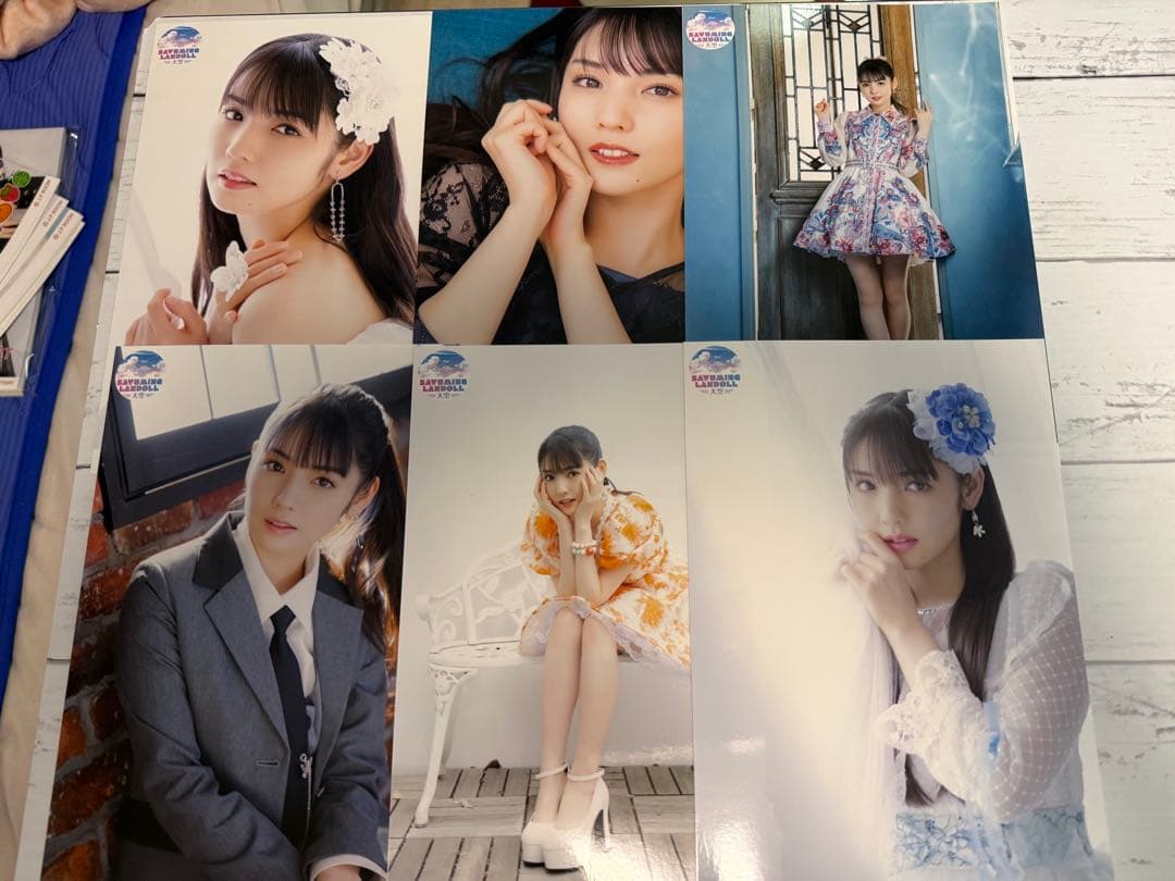道重さゆみ ⑩ A5ワイド生写真 2023〜24年 11枚と缶バッチのセット
